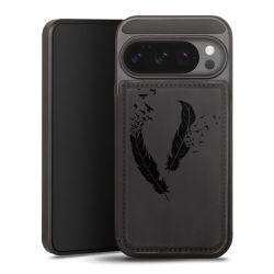 Snap Wallet Case schwarz