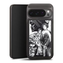 Snap Wallet Case schwarz