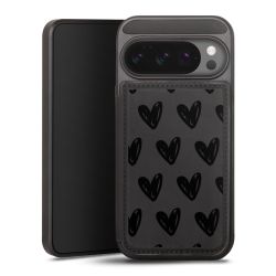 Snap Wallet Case schwarz