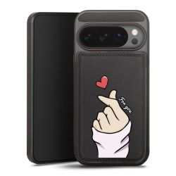 Snap Wallet Case schwarz