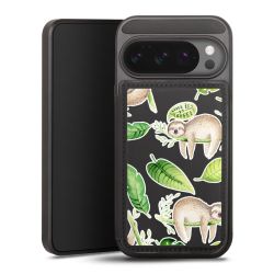 Snap Wallet Case schwarz