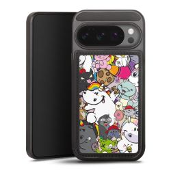 Snap Wallet Case schwarz