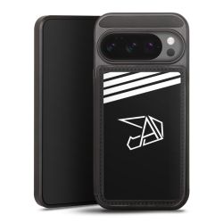 Snap Wallet Case schwarz