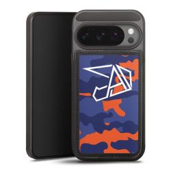 Snap Wallet Case schwarz