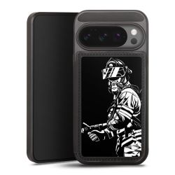 Snap Wallet Case schwarz