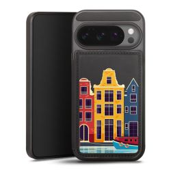 Snap Wallet Case schwarz