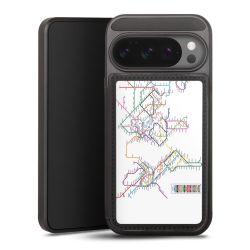 Snap Wallet Case schwarz