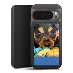 Snap Wallet Case schwarz