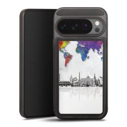 Snap Wallet Case schwarz