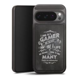 Snap Wallet Case schwarz