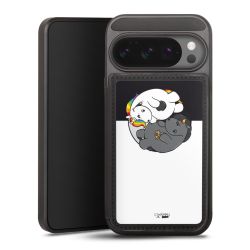 Snap Wallet Case schwarz