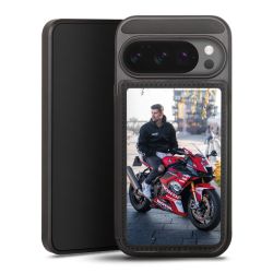 Snap Wallet Case schwarz