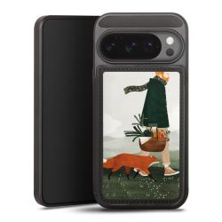 Snap Wallet Case schwarz