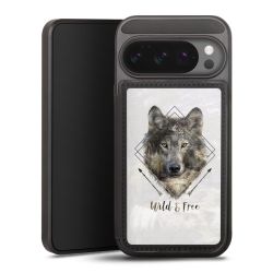 Snap Wallet Case schwarz