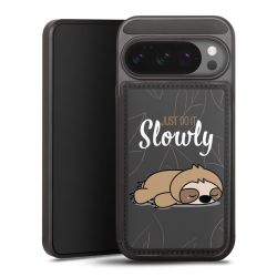 Snap Wallet Case schwarz