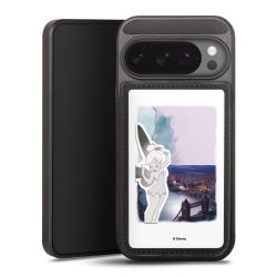 Snap Wallet Case schwarz