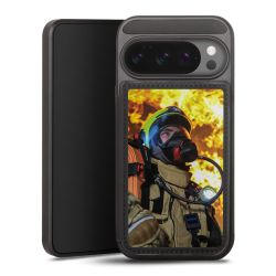 Snap Wallet Case schwarz