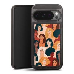 Snap Wallet Case schwarz