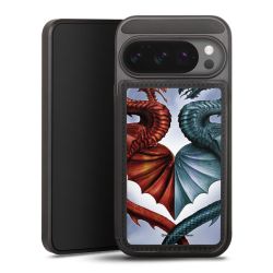 Snap Wallet Case schwarz