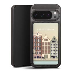 Snap Wallet Case schwarz