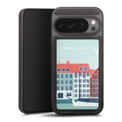 Snap Wallet Case schwarz