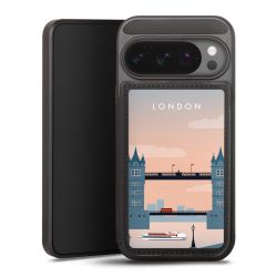 Snap Wallet Case schwarz