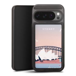 Snap Wallet Case schwarz