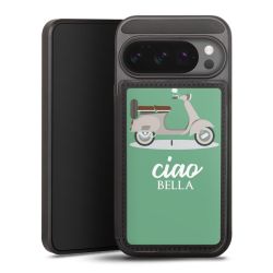 Snap Wallet Case schwarz