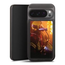 Snap Wallet Case schwarz