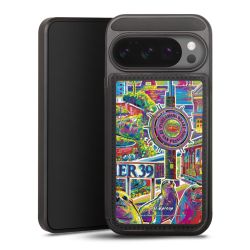 Snap Wallet Case schwarz