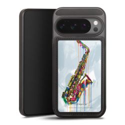 Snap Wallet Case schwarz