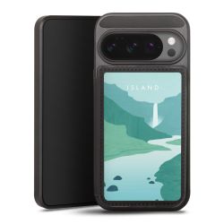 Snap Wallet Case schwarz