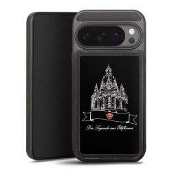 Snap Wallet Case schwarz