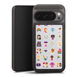 Snap Wallet Case schwarz