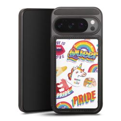 Snap Wallet Case schwarz