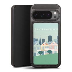 Snap Wallet Case schwarz