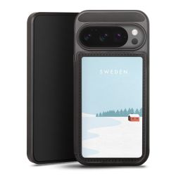 Snap Wallet Case schwarz