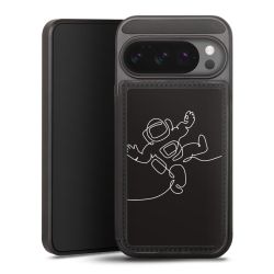 Snap Wallet Case schwarz