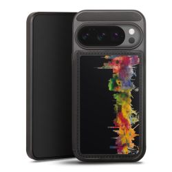 Snap Wallet Case schwarz