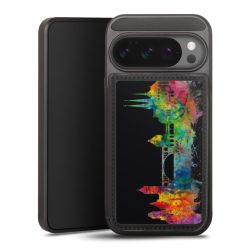 Snap Wallet Case schwarz