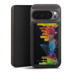 Snap Wallet Case schwarz