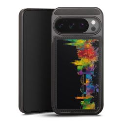 Snap Wallet Case schwarz