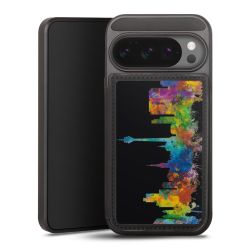 Snap Wallet Case schwarz