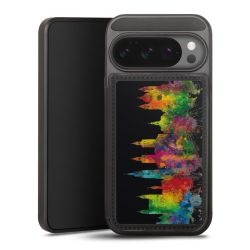 Snap Wallet Case schwarz