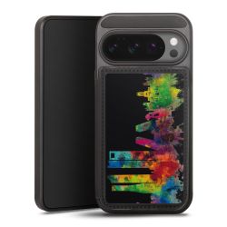 Snap Wallet Case schwarz