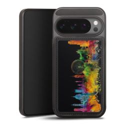 Snap Wallet Case schwarz