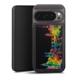 Snap Wallet Case schwarz