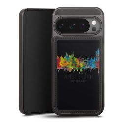 Snap Wallet Case schwarz