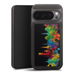 Snap Wallet Case schwarz