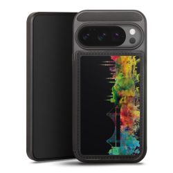 Snap Wallet Case schwarz